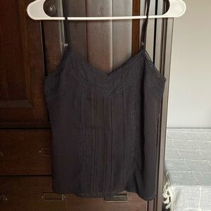 Abercrombie & Fitch Black Women's Lacy Camisole Top
